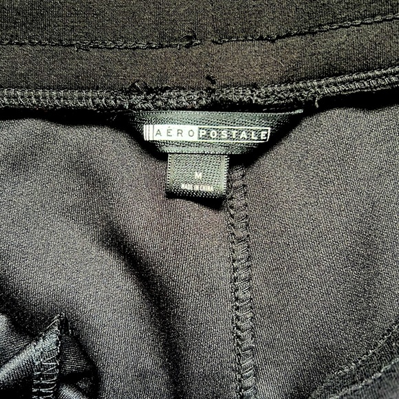 Aeropostale Mens Medium Air Softspun Tech Fleece Jogger Sweatpants WHITE - Picture 7 of 11